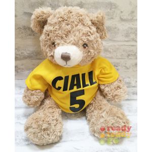 Extra Large Bramble Teddy Bear - Glitter or Plain Vinyl T-Shirt