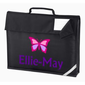 Butterfly Any Name Book Bag