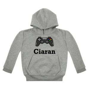 Gaming Controller Any Name Childrens Hoodie