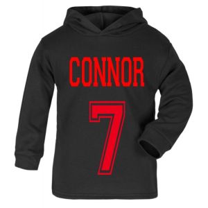 Number + Any Name Childrens T-Shirt Hoodie