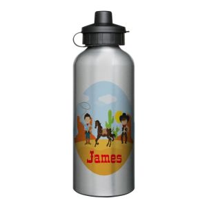 Cowboys Scene 600ml Sports Drinks Bottle