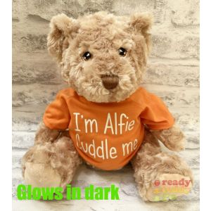 Large Sherwood Teddy Bear - Glow in the Dark T-Shirt