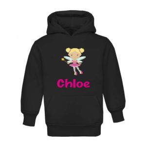 Fairy Any Name Childrens Hoodie