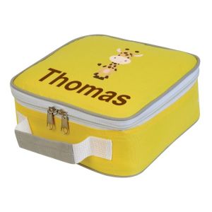 Giraffe Any Name Lunch Box Cooler Bag