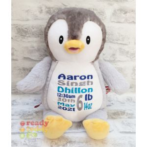 Bingle The Grey Penguin