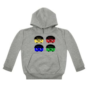 Multi-Coloured Henry Hoover Any Name Childrens Hoodie