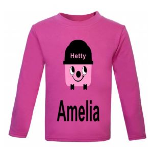 Hetty Hoover Any Name Childrens Printed T-Shirt