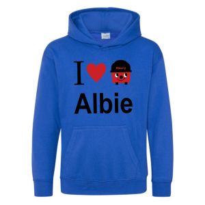 I Heart Henry Hoover Any Name Childrens Hoodie