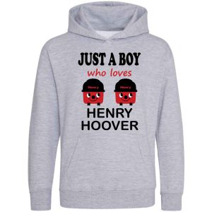 Just a Boy / Girl who loves HENRY HOOVER Childrens Hoodie
