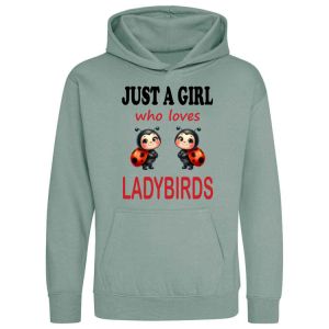 Just a Boy / Girl who loves LADYBIRDS Childrens Hoodie