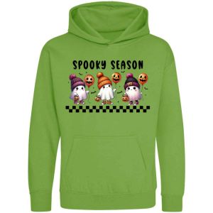 Halloween Spooky Season Any Name Childrens Hoodie
