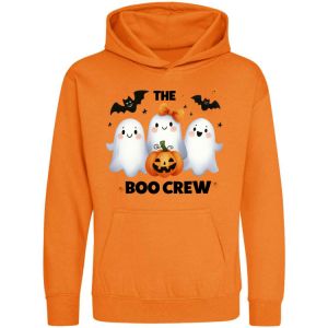 Halloween The Boo Crew Any Name Childrens Hoodie