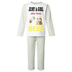 Just a Boy / Girl who loves BEES Childrens Pyjamas