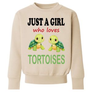 Just a Boy / Girl who loves TORTOISES Childrens Sweatshirt / Jumper