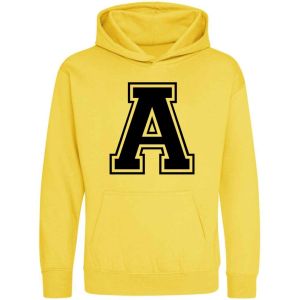 Any Initial (Large) Childrens Hoodie (More Colours & Bigger Sizes)