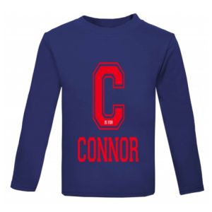Letter is for Any Name Childrens Printed T-Shirt