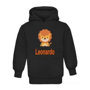 Lion Any Name Childrens Hoodie