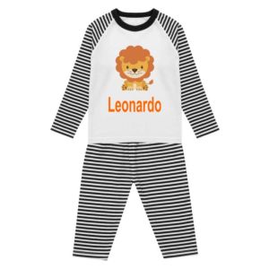 Lion Any Name Childrens Pyjamas