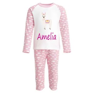 Llama Any Name Childrens Pyjamas