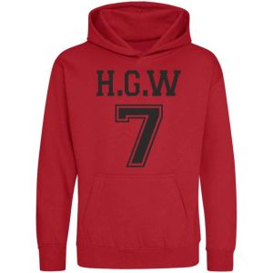 Any Name + Number Childrens Hoodie (More Colours & Bigger Sizes)