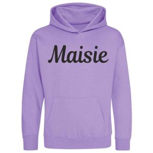 Any Name / Text Childrens Hoodie (More Colours & Bigger Sizes)