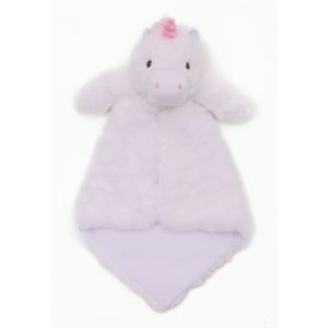 Stardust The White Unicorn Lovey Comforter