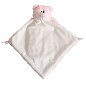 Pink Bear Comfort Blanket