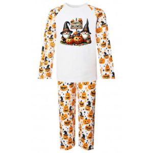 Happy Halloween Gnomes Any Name Childrens Pyjamas