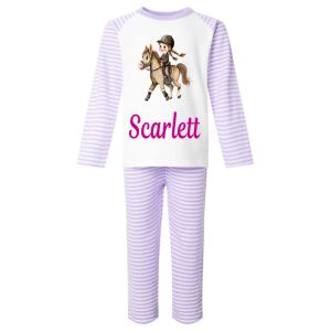Girl Horse Rider Any Name Childrens Pyjamas