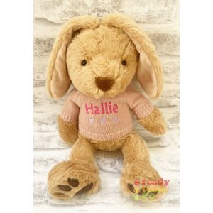 Keel Toys Love To Hug Rabbit Soft Toy with Knitted Jumper