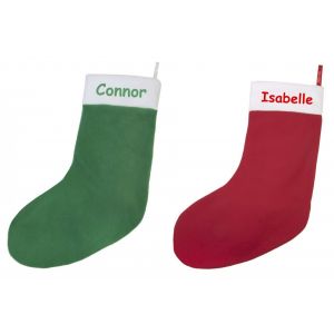 Any Name Large Christmas Stocking