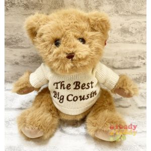 Keel Toys Eco Sherwood Teddy Bear with Knitted Jumper