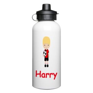 Football Player 600ml Sports Drinks Bottle