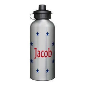 Any Name + Stars 600ml Sports Drinks Bottle