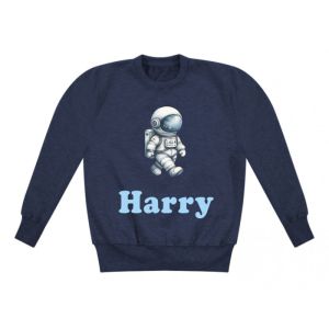 Astronaut Any Name Childrens Sweatshirt / Jumper