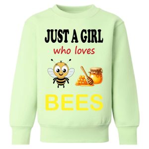 Just a Boy / Girl who loves BEES Childrens Sweatshirt / Jumper