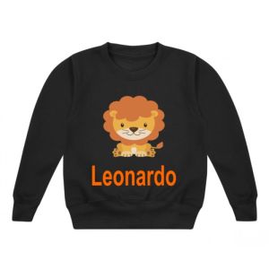 Lion Any Name Childrens Sweatshirt / Jumper