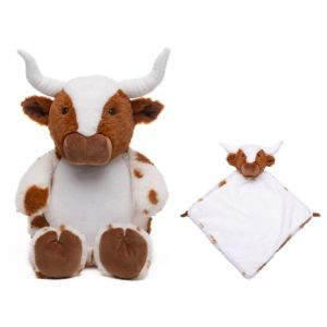 Lone Star Texas Longhorn Cubbie & Blankie Gift Set
