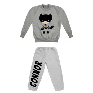Bat Boy Superhero Any Name Childrens Tracksuit