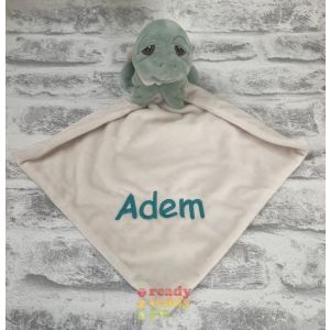 Caspian The Turtle Baby Rattle Blankie / Comfort Blanket / Comforter