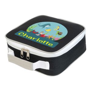 Under The Sea Any Name Lunch Box Cooler Bag
