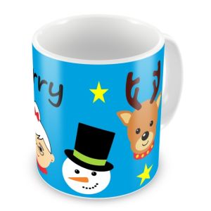 Santa's Buddies Christmas Any Name Mug