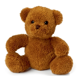 Personalised Teddy Bear - Mini Brown Mary The Teddy Bear - Printed T-Shirt - Any Name / Text or Custom Message