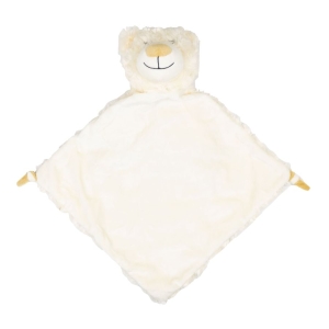 Personalised Baby Comfort Blanket - 13 Inch Guardian Angel Bear Blankie / Comforter - Embroidered Any Name / Text