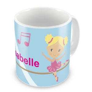 Ballet Dancers / Ballerina + Name Mug