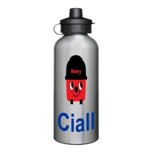 Personalised Children's 600ml Sport Water Drinks Bottle - Any Kids Name - Henry Hoover Design