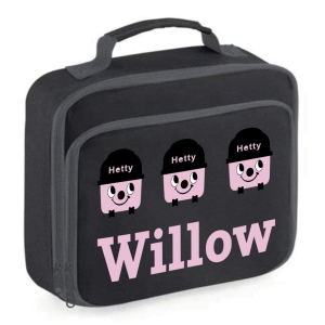 Personalised Axolotl Scene Printed Kids Children's School Lunch Box Cooler Bag