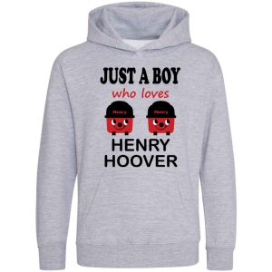 Just a Boy / Girl who loves HENRY HOOVER Childrens Hoodie