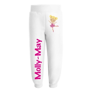 Ballet Dancer Any Name Childrens Jogging Bottoms