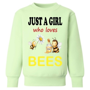 Just a Boy / Girl who loves BEES Childrens Sweatshirt / Jumper